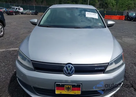 2014 Volkswagen Jetta Hybrid Sel from USA, damaged, VIN 3VW637AJ9EM284943